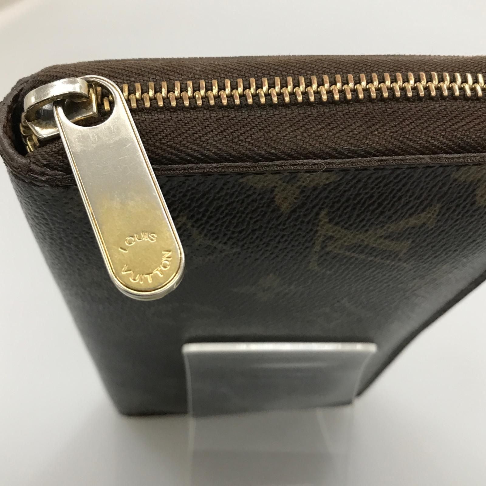 Louis Vuitton Wallet Monogram Zippy Coin Purse Deteriorated — view 9