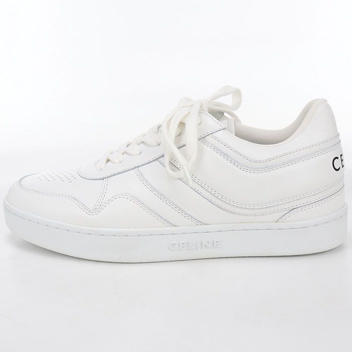 Celine Lace Up Low Sneakers Leather — view 2