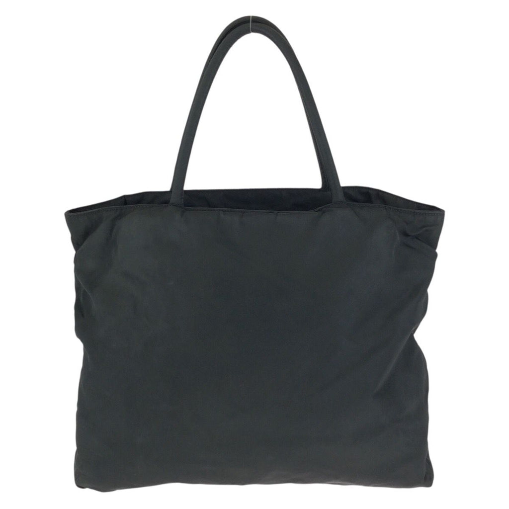 Prada Tessuto Black Silver Nylon Tote — view 2