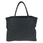 Prada Tessuto Black Silver Nylon Tote — view 2