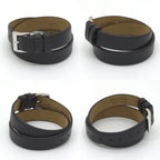 Prada Centurion Double Saffiano Leather Bracelet 44 cm Wrist Circumference 13