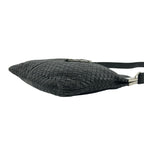Bottega Veneta Intrecciato Leather Shoulder Bag Pochette Crossbody Black — view 8
