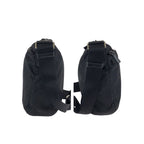 Prada Tessuto Black Silver Nylon Shoulder — view 8