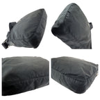 Prada Tessuto Black Silver Nylon Shoulder — view 5