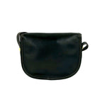Loewe Vintage Anagram Logo Leather Shoulder Bag Pochette Crossbody Black — view 3