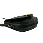 Loewe Vintage Anagram Logo Leather Shoulder Bag Pochette Crossbody Black — view 7