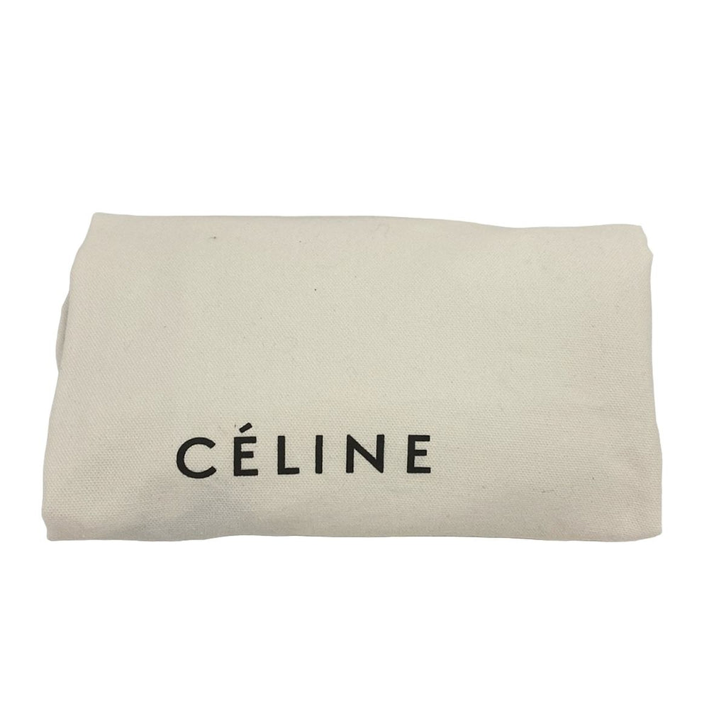 Celine Shoulder Bag Big Small with Long Strap Bordeaux 2-Way Leather — view 8