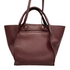 Celine Shoulder Bag Big Small with Long Strap Bordeaux 2-Way Leather — view 3