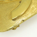 Chanel Brooch CC Logo Metal Gold 29 Diamond Plated — view 3