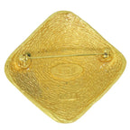 Chanel Brooch CC Logo Metal Gold 29 Diamond Plated — view 6