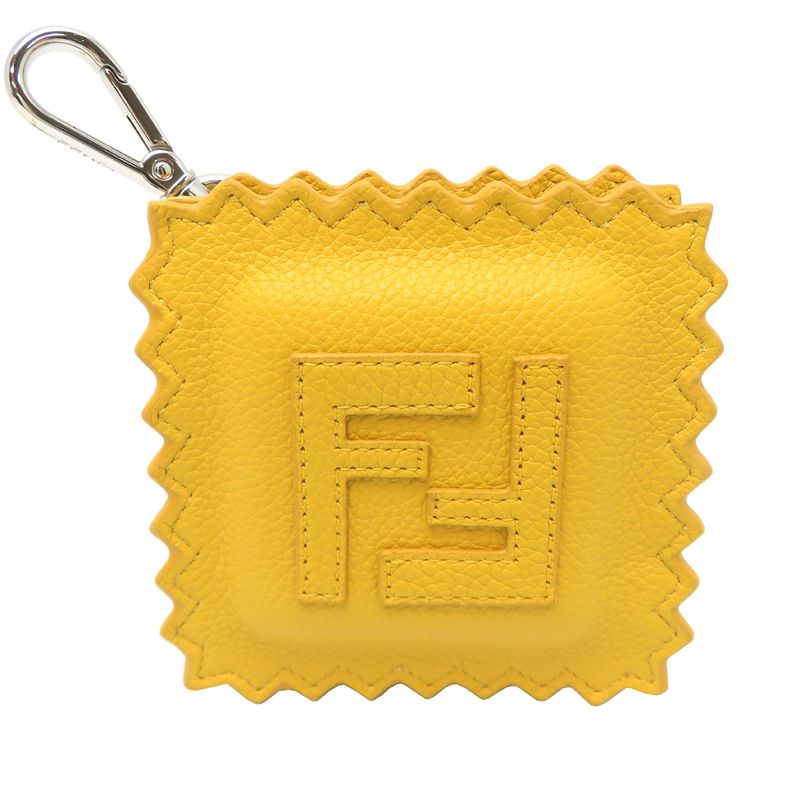 Fendi Charm Keychain & Charms Yellow