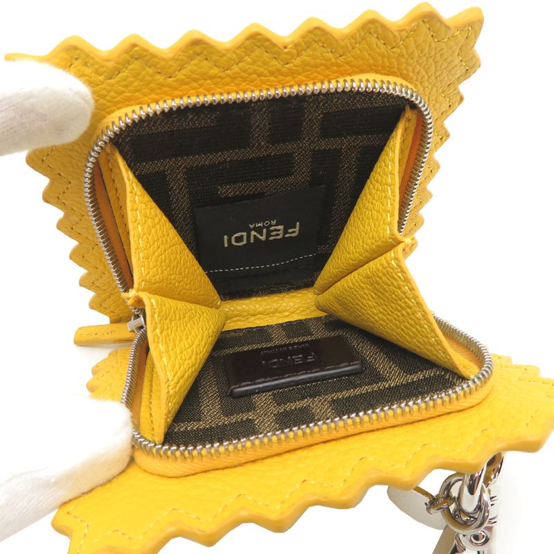 Fendi Charm Keychain & Charms Yellow — view 6