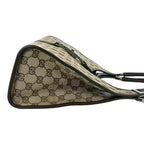 Gucci Jackie GG Canvas Leather Shoulder Bag Beige Brown — view 6