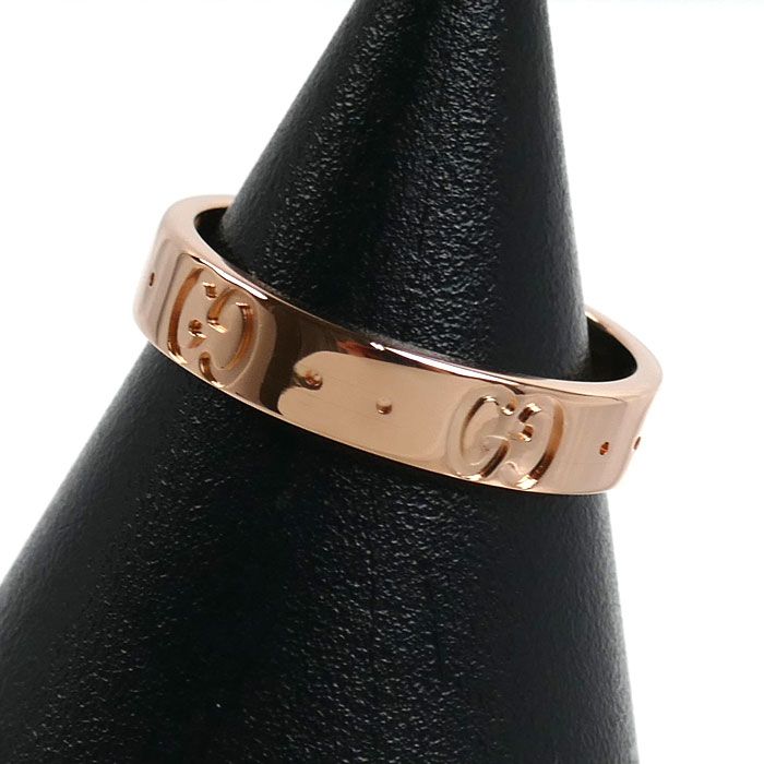 Gucci 18k Pink Gold Icon Ring — view 2