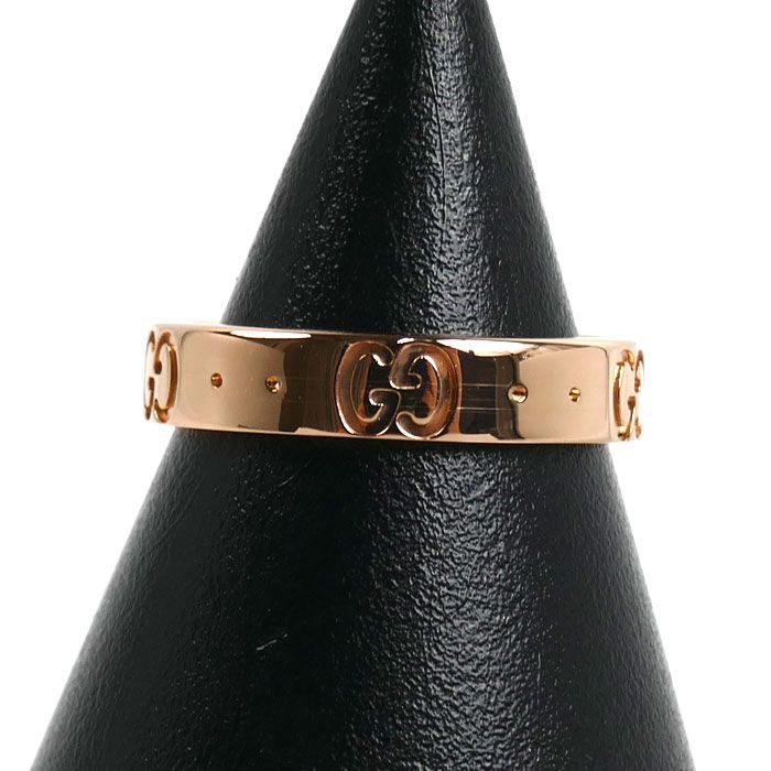 Gucci 18k Pink Gold Icon Ring