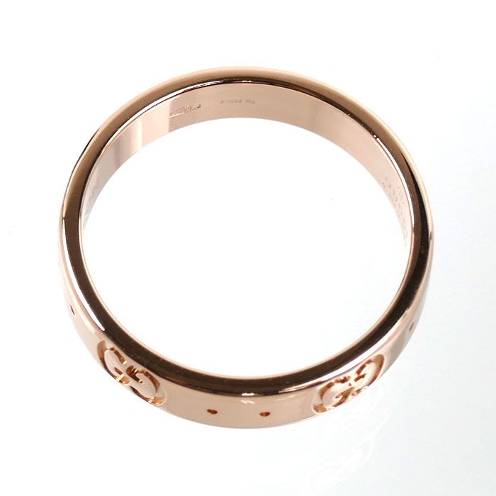 Gucci 18k Pink Gold Icon Ring — view 3