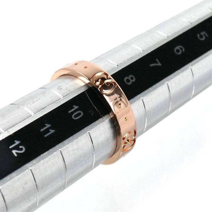 Gucci 18k Pink Gold Icon Ring — view 5