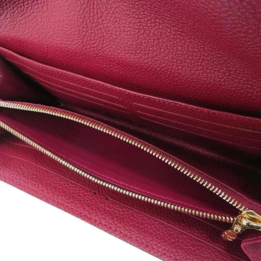 Louis Vuitton Portefeuille Crampton Damier Canvas Brown Leather Wallet Purple — view 5