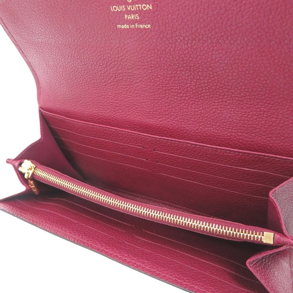 Louis Vuitton Portefeuille Crampton Damier Canvas Brown Leather Wallet Purple — view 4