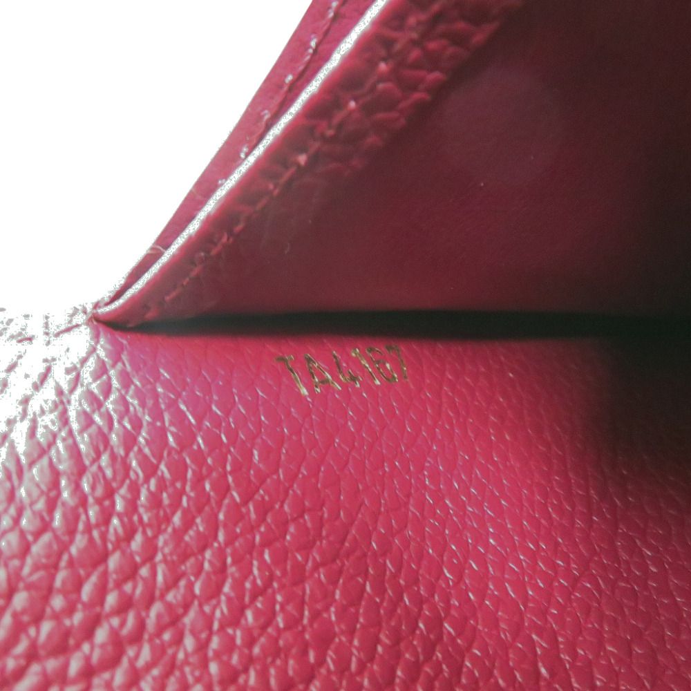Louis Vuitton Portefeuille Crampton Damier Canvas Brown Leather Wallet Purple — view 9