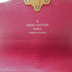 Louis Vuitton Portefeuille Crampton Damier Canvas Brown Leather Wallet Purple — view 8