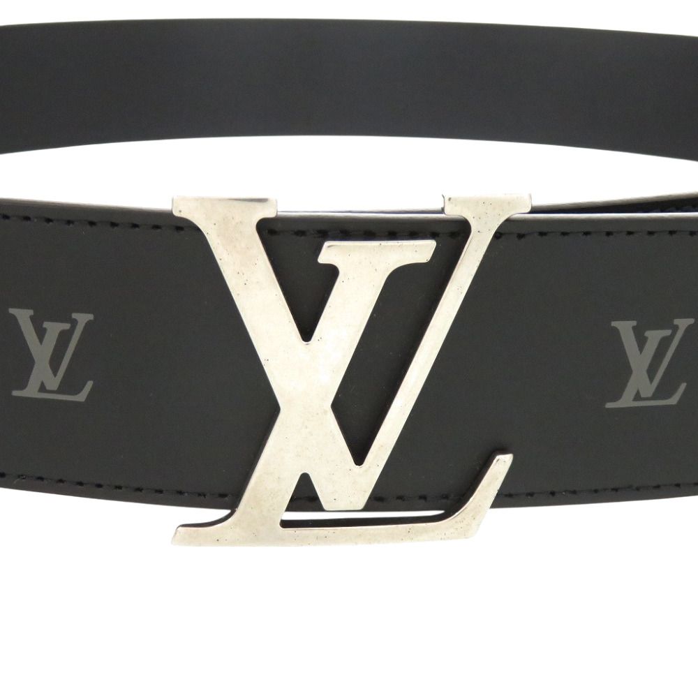 Louis Vuitton LV Initial Reversible Leather Black Belt — view 7