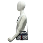 Gucci Vintage Sherry Line GG Logo Pattern Leather Shoulder Bag Crossbody — view 2