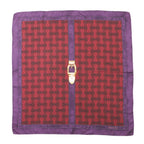 Gucci Scarf Horsebit Belt Motif All Pattern All Silk — view 2