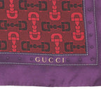 Gucci Scarf Horsebit Belt Motif All Pattern All Silk — view 4