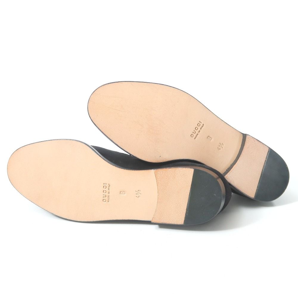 Gucci Loafers 4.5 B Horsebit Suede Leather Shoes — view 7