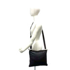 Gucci Guccissima GG Logo Leather Shoulder Bag Crossbody Pochette Brown — view 2