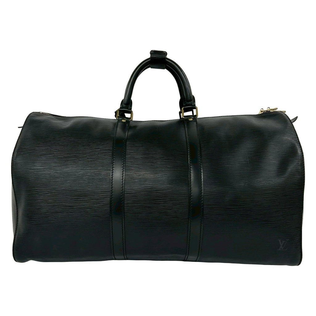 Louis Vuitton Keepall 50 Epi Leather Boston Bag Noir — view 3