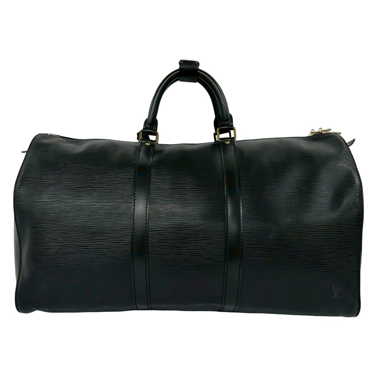 Louis Vuitton Keepall 50 Epi Leather Boston Bag Noir — view 3