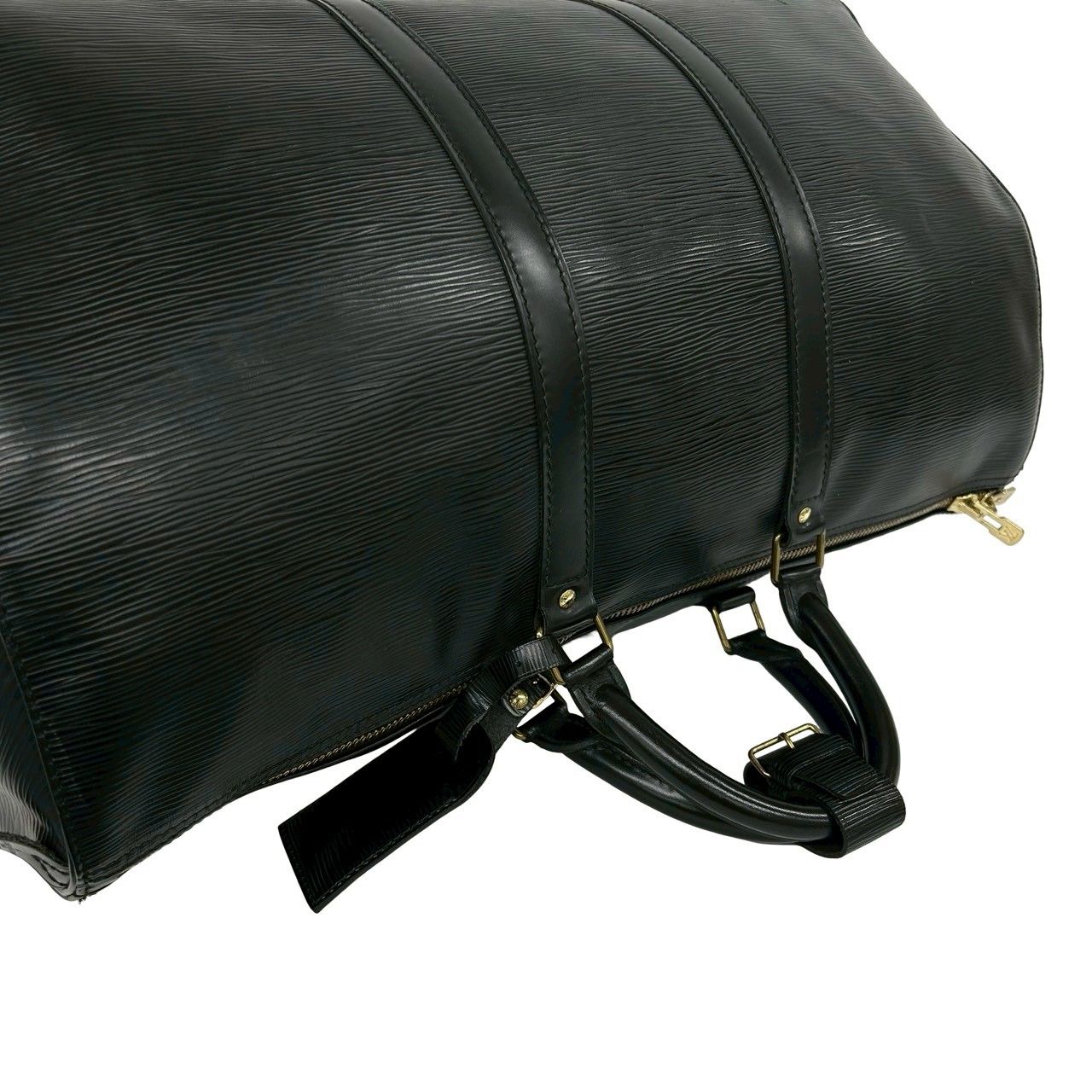 Louis Vuitton Keepall 50 Epi Leather Boston Bag Noir — view 4