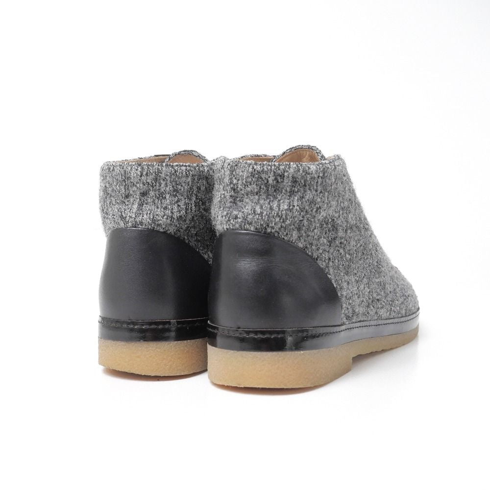 Chanel Sneakers 38 CC Logo Tweed Lambskin — view 3