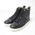 Hermes Jimmy Sneakers 36.5 Series Perforated High Cut Shoes Leather