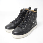 Hermes Jimmy Sneakers 36.5 Series Perforated High Cut Shoes Leather