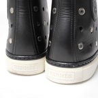 Hermes Jimmy Sneakers 36.5 Series Perforated High Cut Shoes Leather — view 8