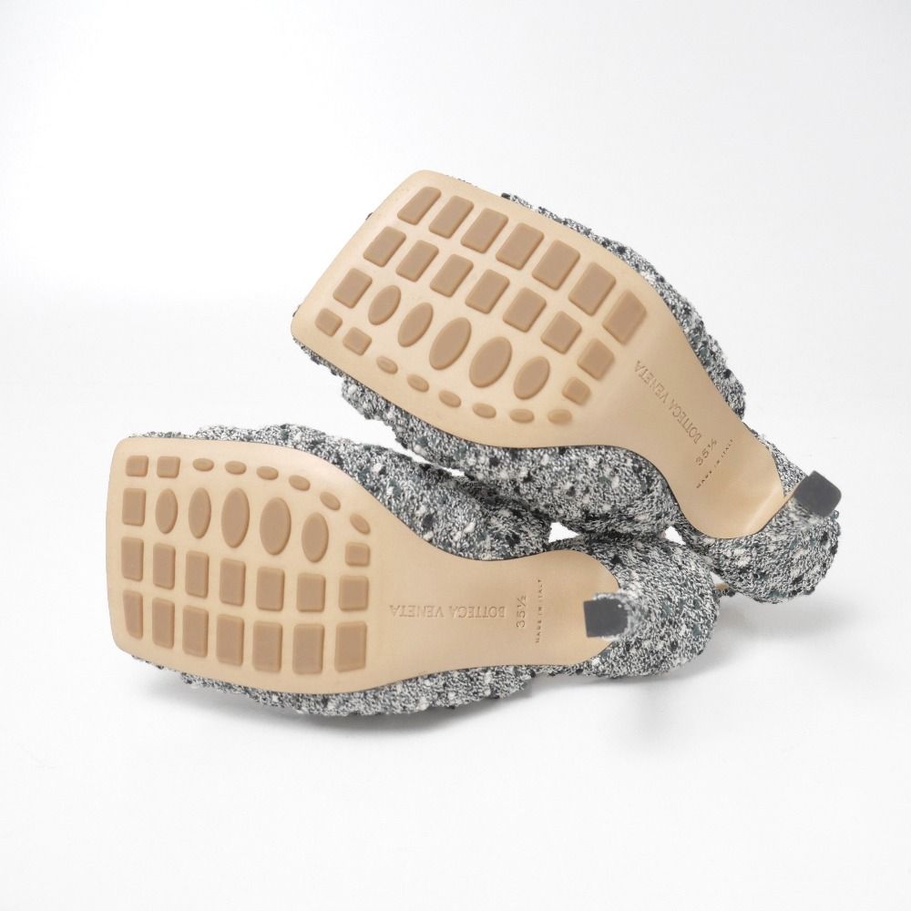 Bottega Veneta Padded Mules 35.5 Sling Back Sandals Shoes — view 8