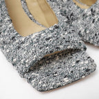 Bottega Veneta Padded Mules 35.5 Sling Back Sandals Shoes — view 5