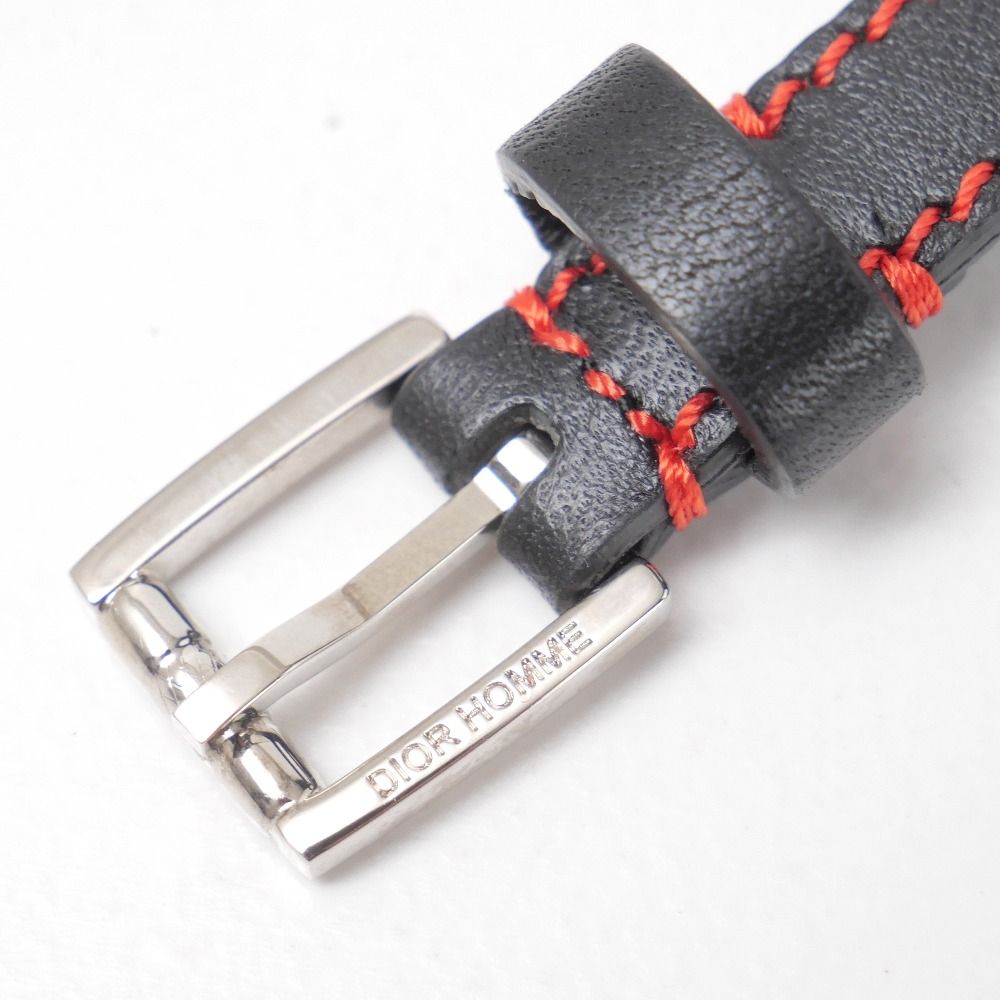 Dior Homme Bracelet Leather Black — view 9