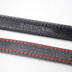 Dior Homme Bracelet Leather Black — view 8
