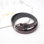 Dior Homme Bracelet Leather Black — view 3