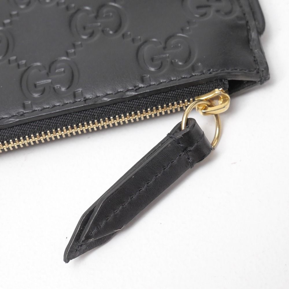 Gucci Guccissima Key Case GG Emblem Coin Key Holder — view 7