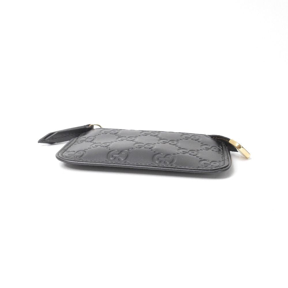 Gucci Guccissima Key Case GG Emblem Coin Key Holder — view 3