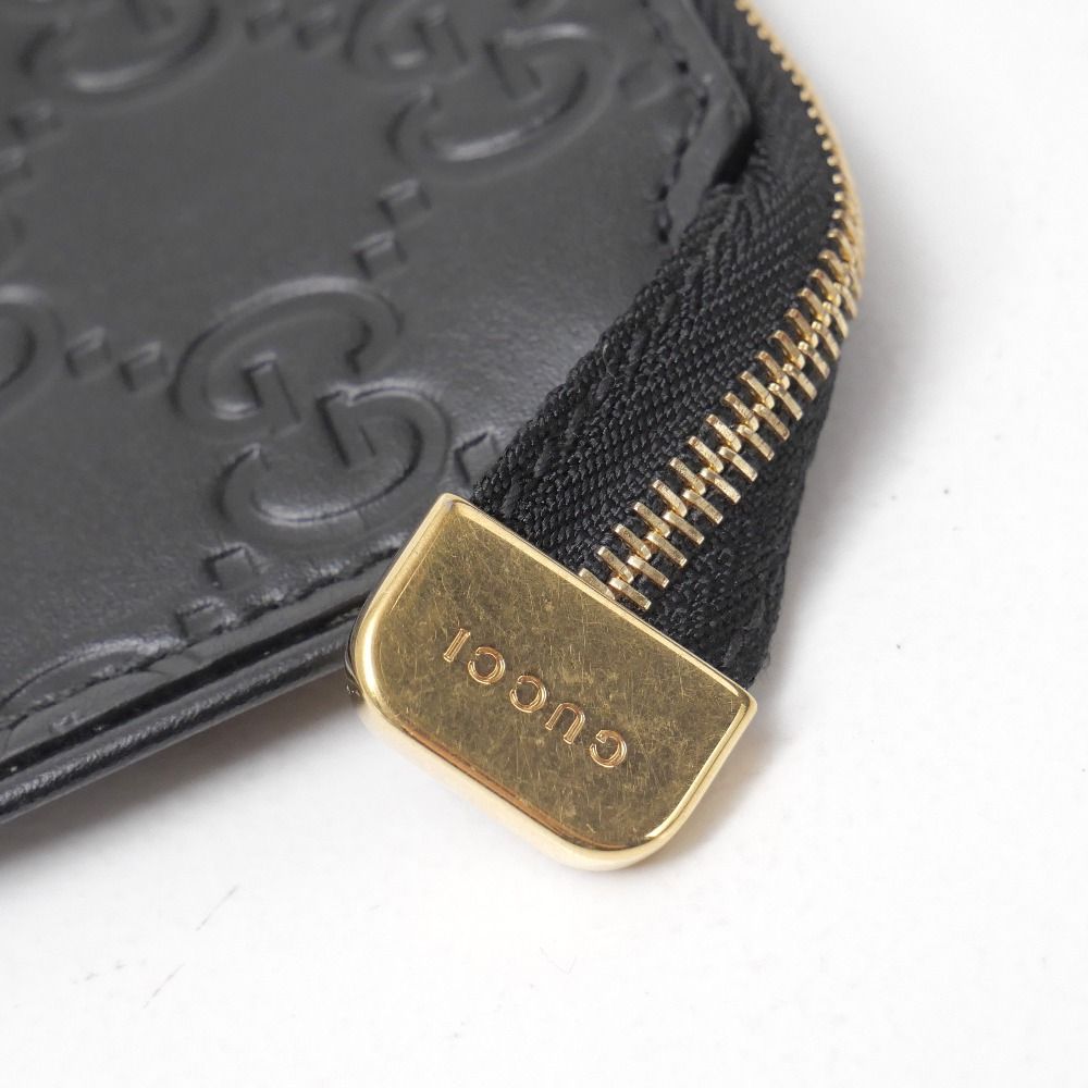 Gucci Guccissima Key Case GG Emblem Coin Key Holder — view 6