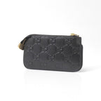 Gucci Guccissima Key Case GG Emblem Coin Key Holder — view 2