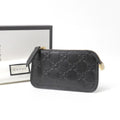 Gucci Guccissima Key Case GG Emblem Coin Key Holder