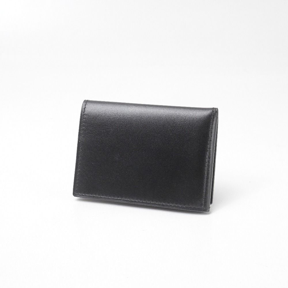 Hermes Kurnese Card Case Leather Black — view 2