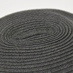 Hermes Hat 57 Straw Hat Black Gray — view 5